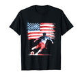 Funny Soccer Player Patriotic American T-Shirt - Trendy Graphic for Adults - T-Shirt, Sweatshirt, Hoodie
