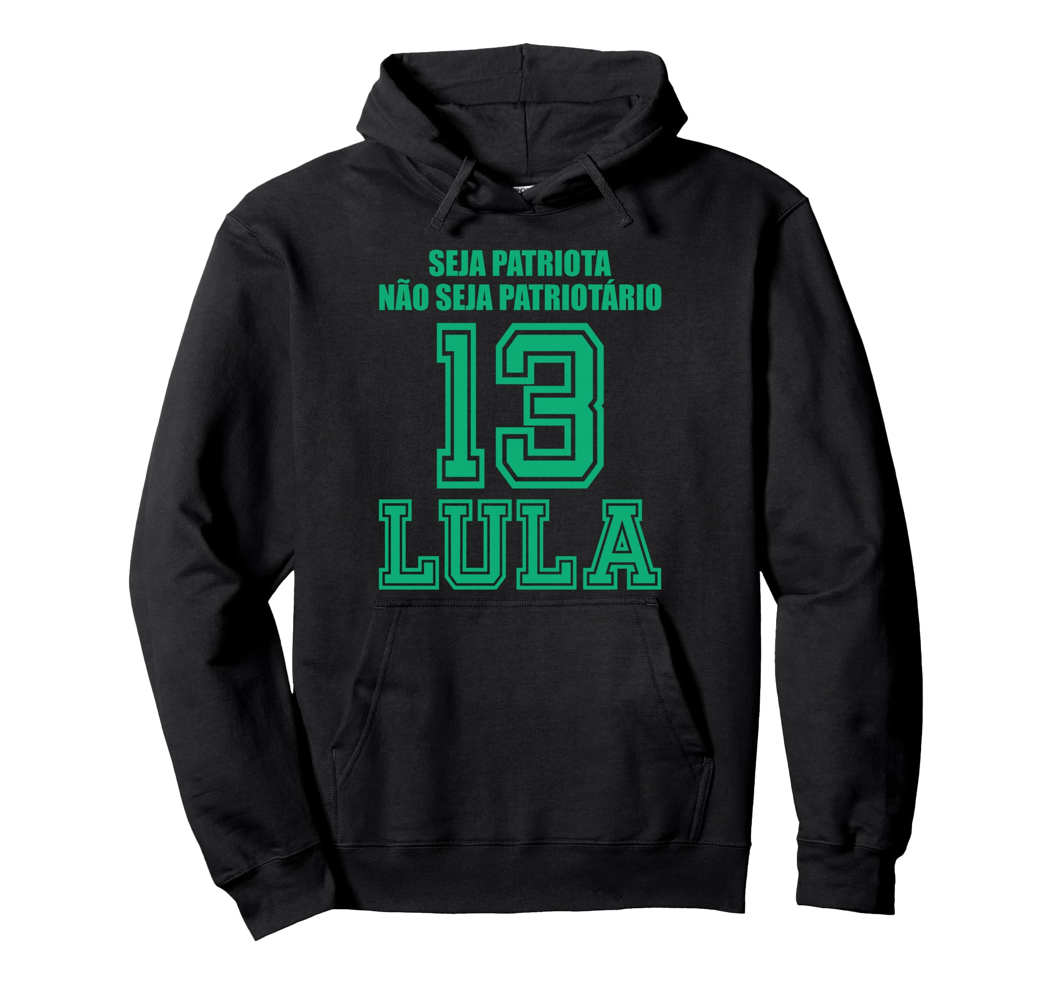 Pt Lula 13 President Brazil 2026 Copa Hoodie - Custom Art Print Men Women - T-Shirt, Sweatshirt, Hoodie
