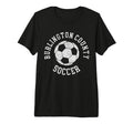Burlington County Soccer T-Shirt - Fun Novelty Design for Adults - T-Shirt, Sweatshirt, Hoodie