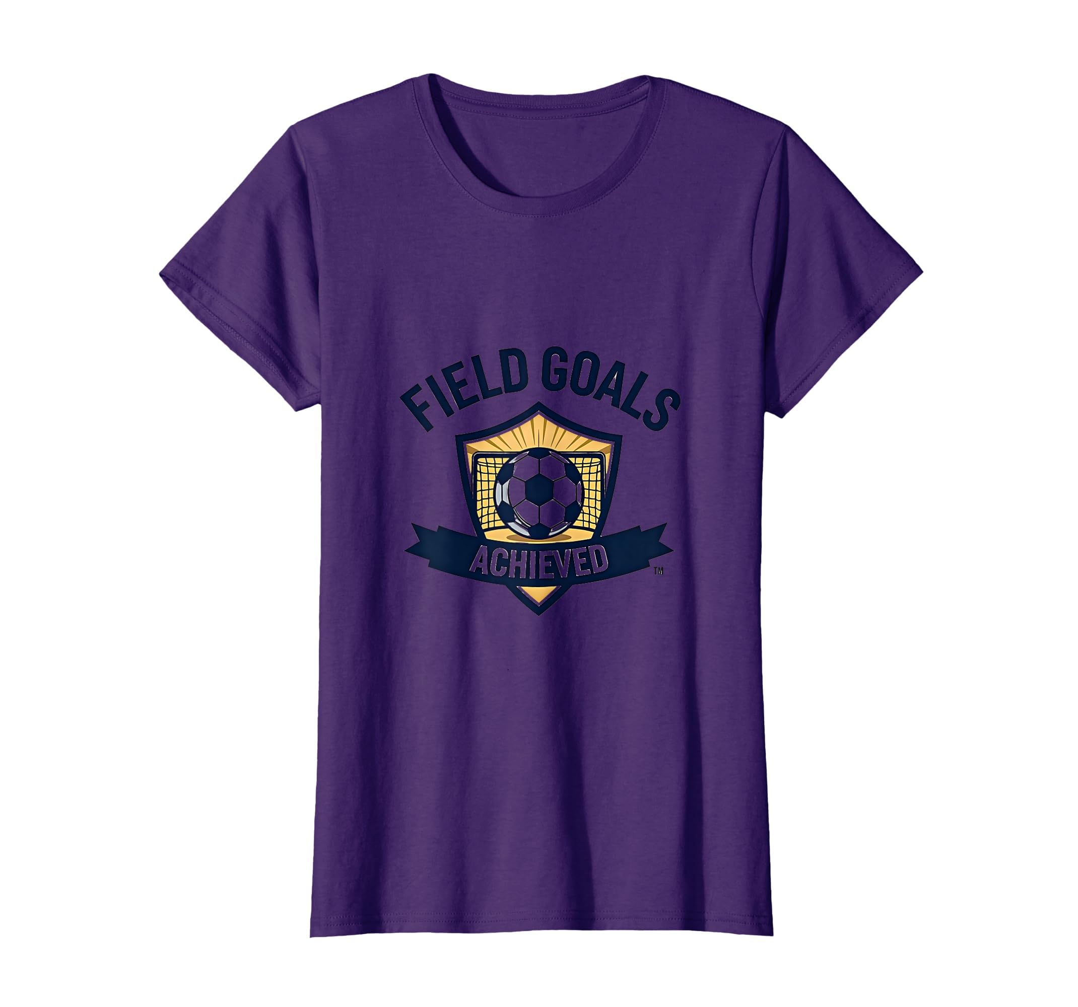 Field Goals Achieved Soccer T-Shirt - Unique Graphic Men Women - T-Shirt, Sweatshirt, Hoodie