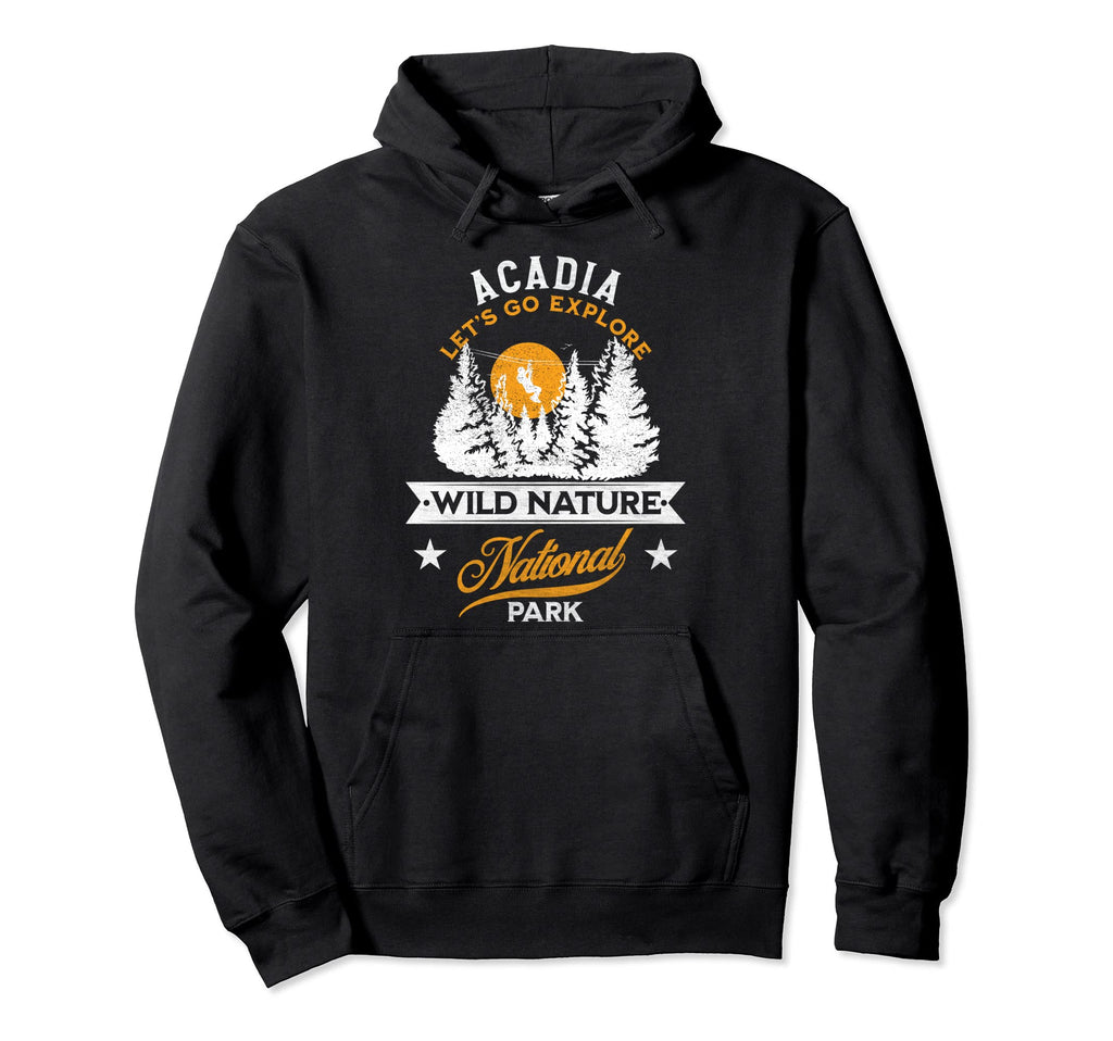 Acadia National Park Hoodie - Graphic Print Unisex - T-Shirt, Sweatshirt, Hoodie