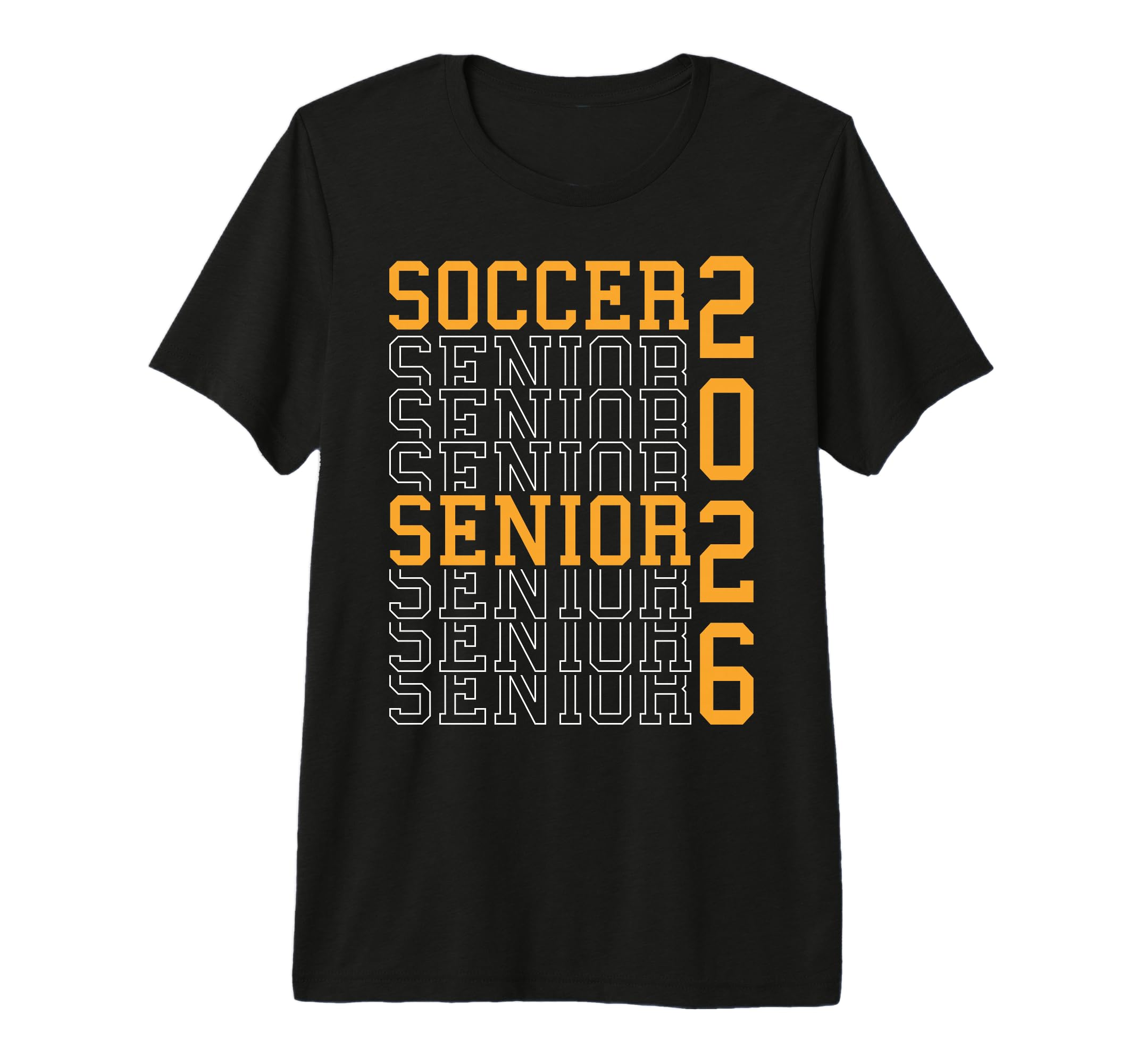 Soccer Senior Night Soccer Senior T-Shirt - Custom Art Print for Adults - T-Shirt, Sweatshirt, Hoodie