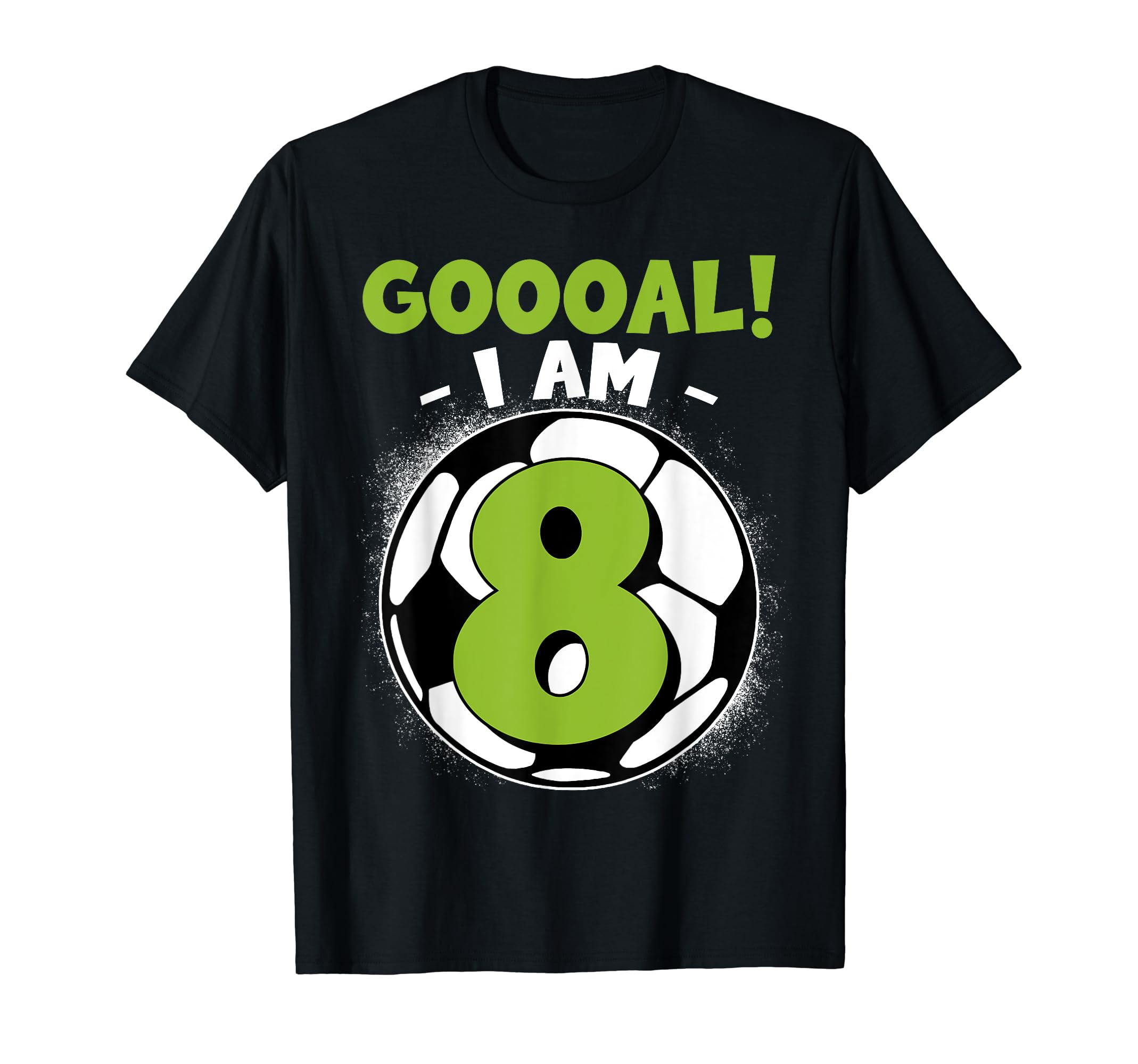 8 Year Old Birthday Soccer Themed T-Shirt - Novelty Apparel for Adults - T-Shirt, Sweatshirt, Hoodie