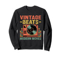 Funny Old School Dj Equipment Sweatshirt - Minimalist Print for Adults - T-Shirt, Sweatshirt, Hoodie