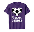 Soccer Deedee Funny Soccer Heart T-Shirt - Fun Novelty Design for Adults - T-Shirt, Sweatshirt, Hoodie