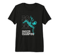 Soccer Champion Tri Blend T-Shirt - Custom Art Print Unisex - T-Shirt, Sweatshirt, Hoodie