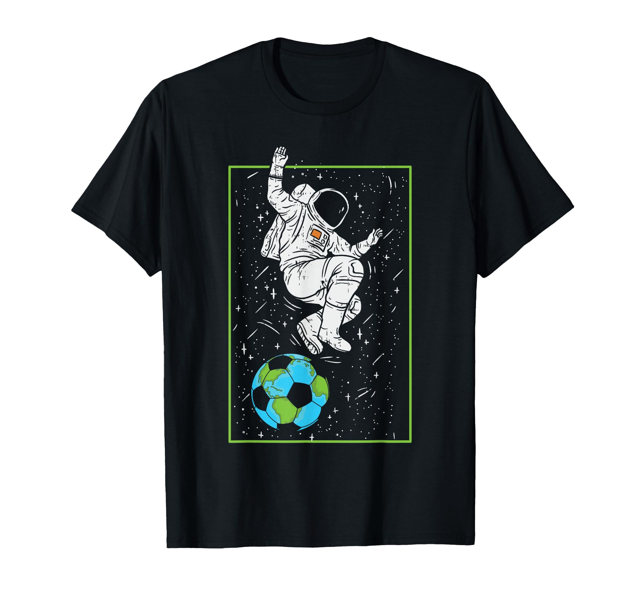 Soccer Astronaut Goalkeeper Sport T-Shirt - Custom Art Print for Adults - T-Shirt, Sweatshirt, Hoodie
