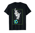 Soccer Astronaut Goalkeeper Sport Soccer T-Shirt - Custom Art Print Unisex - T-Shirt, Sweatshirt, Hoodie