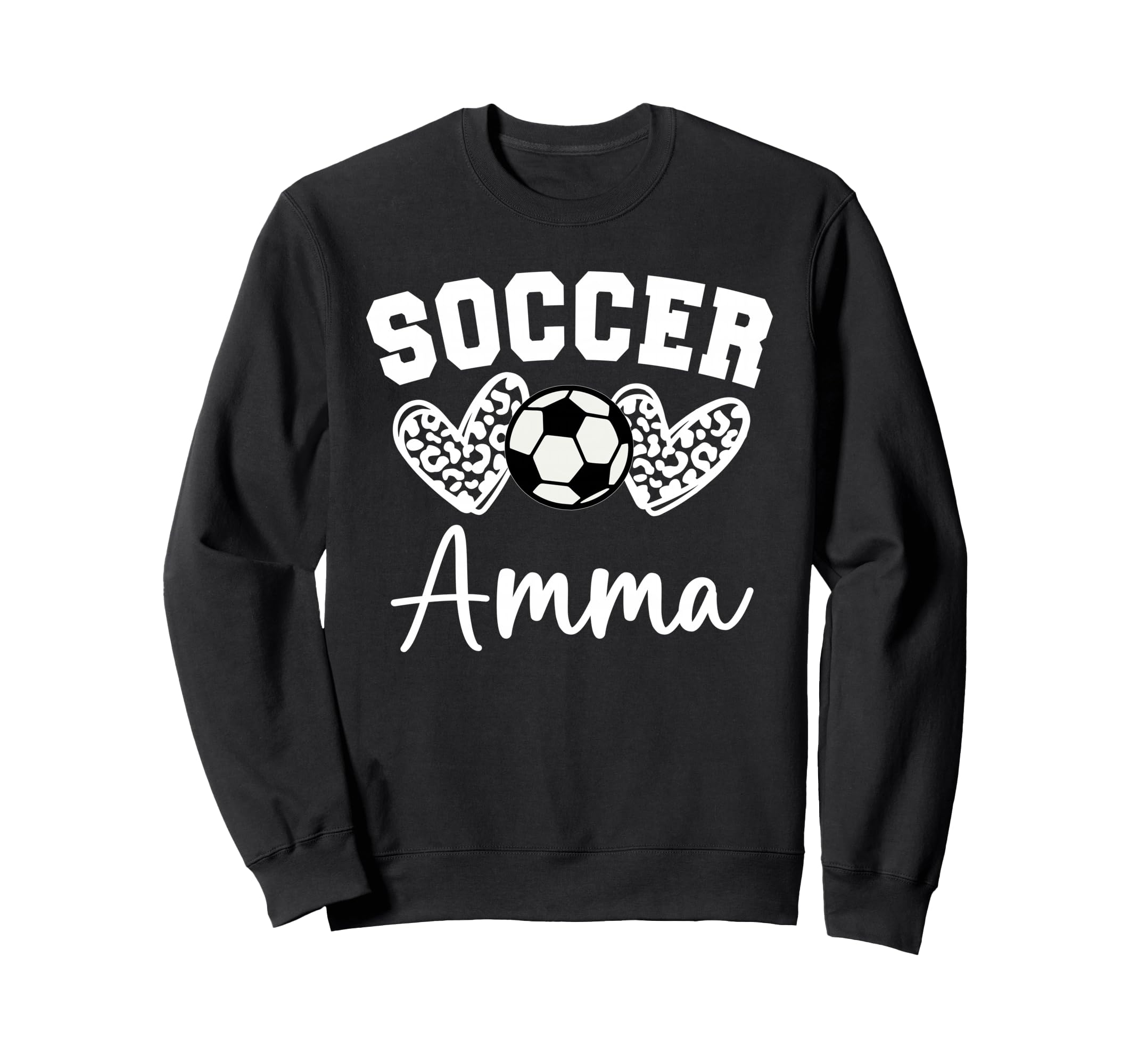 Soccer Amma Matching Family Soccer Sweatshirt - Minimalist Print Men Women - T-Shirt, Sweatshirt, Hoodie