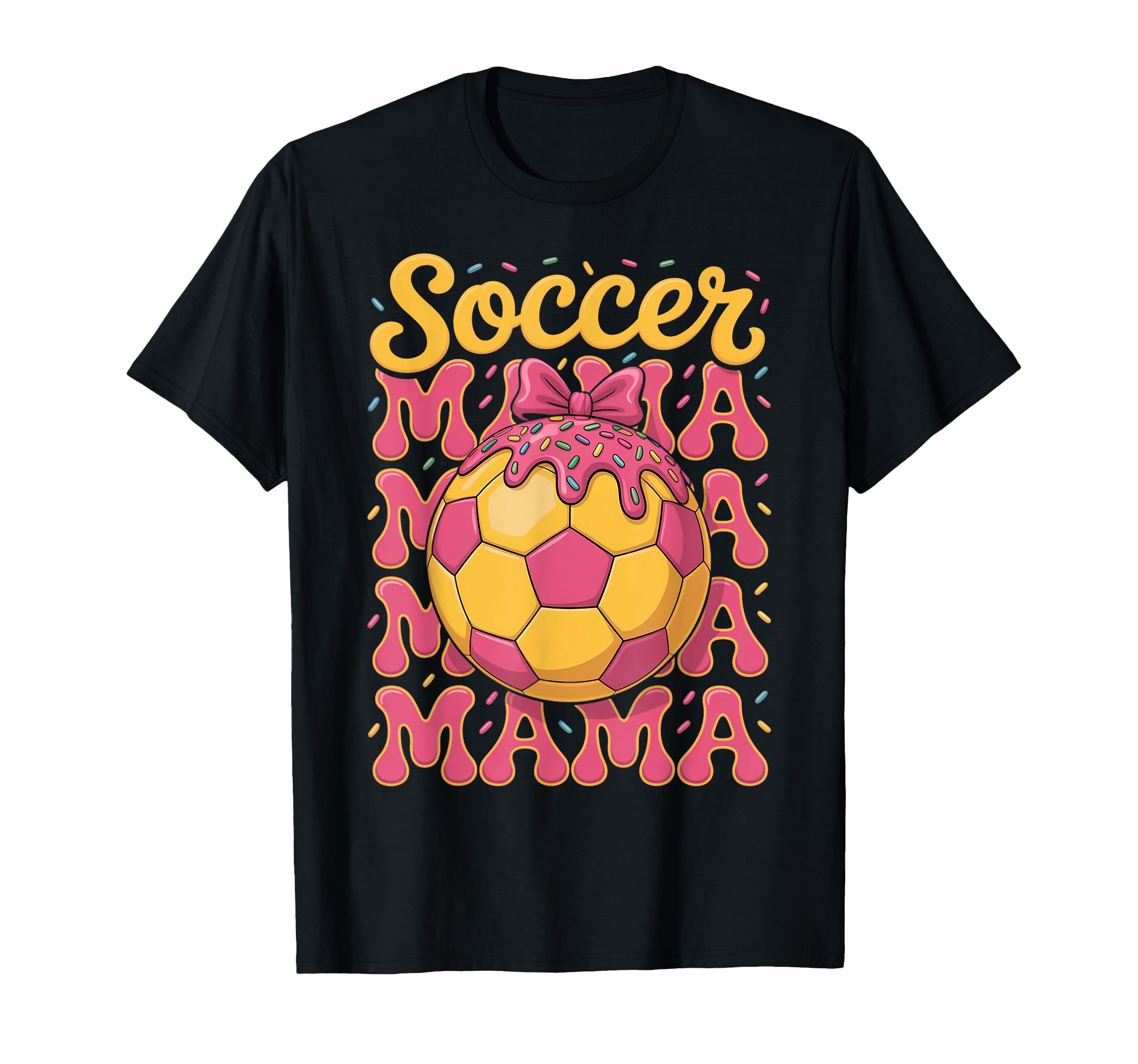 Soccer Mama Ice Cream Drip Game Soccer T-Shirt - Graphic Print for Adults - T-Shirt, Sweatshirt, Hoodie