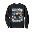 Raised Old School Graffiti Rap Sweatshirt - Custom Art Print for Adults - T-Shirt, Sweatshirt, Hoodie