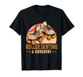 Skater Roller Skating Sunshine Roller Skate T-Shirt - Graphic Print Unisex - T-Shirt, Sweatshirt, Hoodie