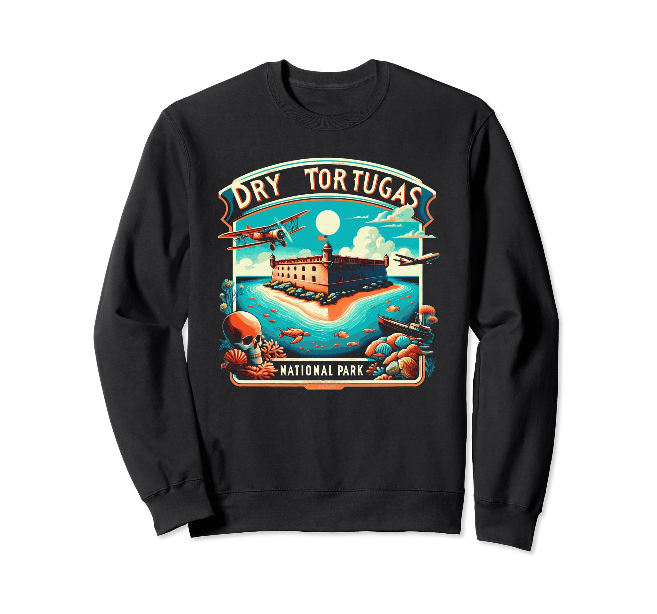 Dry Tortugas National Park Inspired Sweatshirt - Graphic Print Men Women - T-Shirt, Sweatshirt, Hoodie