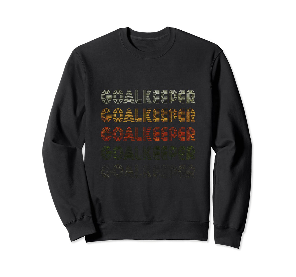 Love Heart Goalkeeper Grunge Black Sweatshirt - Trendy Graphic Men Women - T-Shirt, Sweatshirt, Hoodie