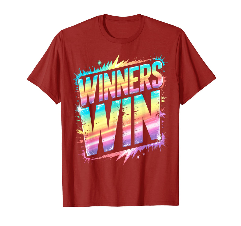 Bruh Winners Win All We Do Win T-Shirt - Casual Everyday Wear for Adults - T-Shirt, Sweatshirt, Hoodie