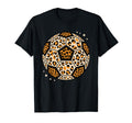 Leopard Pattern Soccer Ball Football T-Shirt - Minimalist Print for Adults - T-Shirt, Sweatshirt, Hoodie