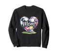 Game Day Team Sports Heart Mothers Sweatshirt - Trendy Graphic Men Women - T-Shirt, Sweatshirt, Hoodie