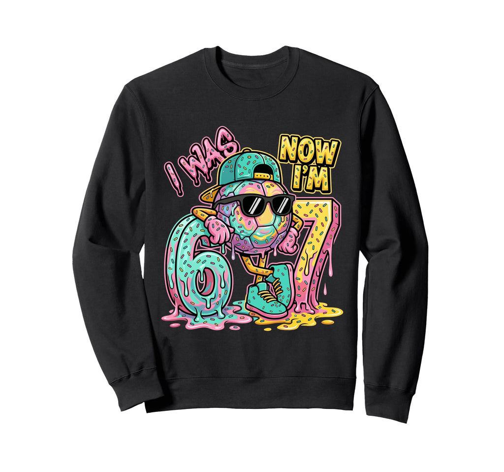 I Was 6 Now Im 7 Birthday Soccer Sweatshirt - Minimalist Print for Adults - T-Shirt, Sweatshirt, Hoodie