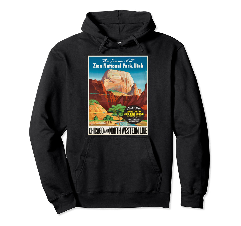Zion National Park Sweatshirt - Aesthetic Graphic Unisex - T-Shirt, Sweatshirt, Hoodie