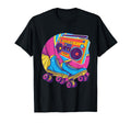 80S Roller Skating Roller Skates Lover T-Shirt - Custom Art Print Men Women - T-Shirt, Sweatshirt, Hoodie