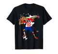 Croatian Camel Croatia Flag Soccer T-Shirt - Aesthetic Graphic for Adults - T-Shirt, Sweatshirt, Hoodie