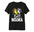 Ball Mama Softball Soccer Ball T-Shirt - Casual Everyday Wear Men Women - T-Shirt, Sweatshirt, Hoodie