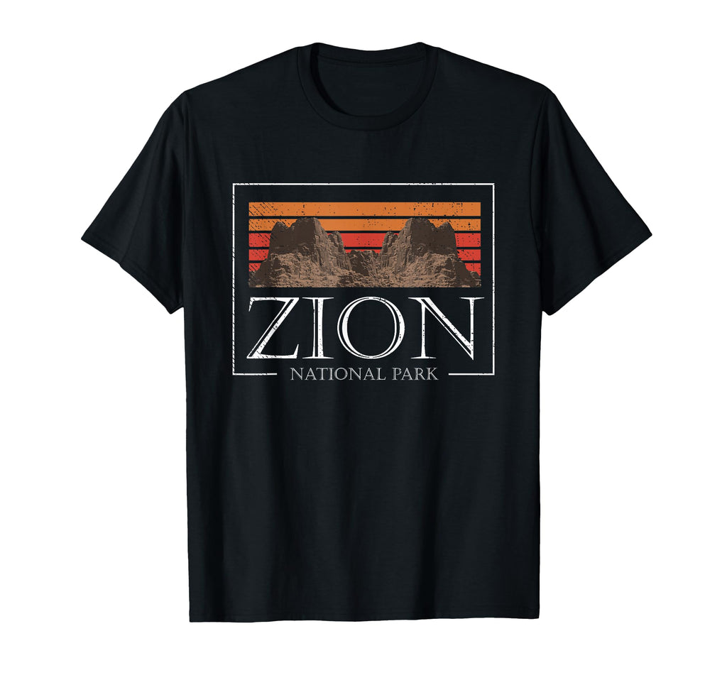 Zion National Park Outdoor T-Shirt - Unique Graphic for Adults - T-Shirt, Sweatshirt, Hoodie