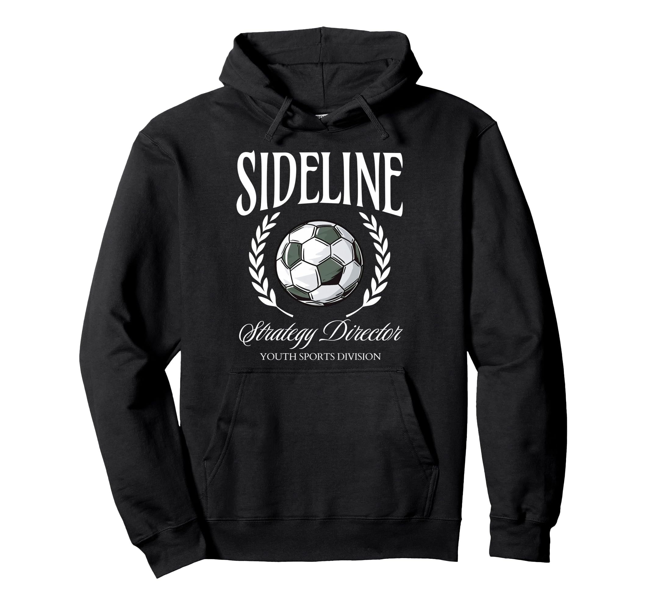 Sideline Strategy Director Soccer Mom Sports Hoodie - Graphic Print Unisex - T-Shirt, Sweatshirt, Hoodie