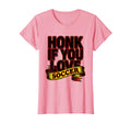 Honk If You Love Soccer Dad T-Shirt - Minimalist Print Men Women - T-Shirt, Sweatshirt, Hoodie
