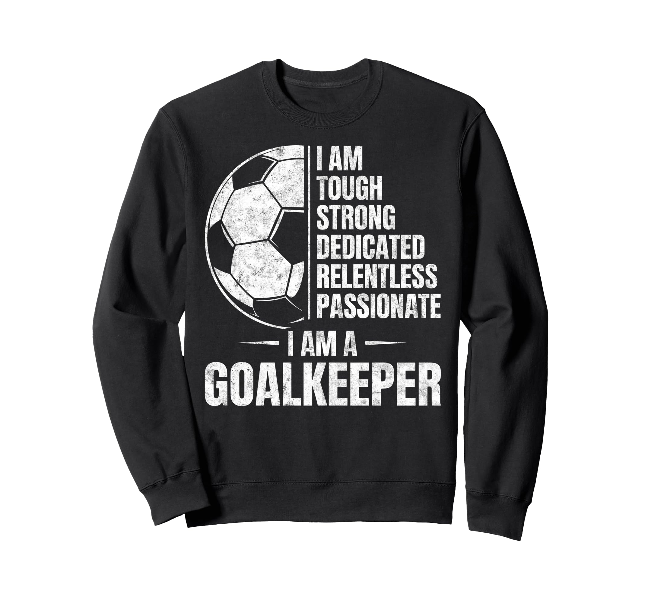 Tough Strong Dedicated Passionate Sweatshirt - Minimalist Print Men Women - T-Shirt, Sweatshirt, Hoodie
