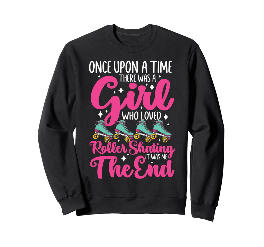Roller Skating Skate 1970S Watercolor Sweatshirt - Minimalist Print Unisex - T-Shirt, Sweatshirt, Hoodie