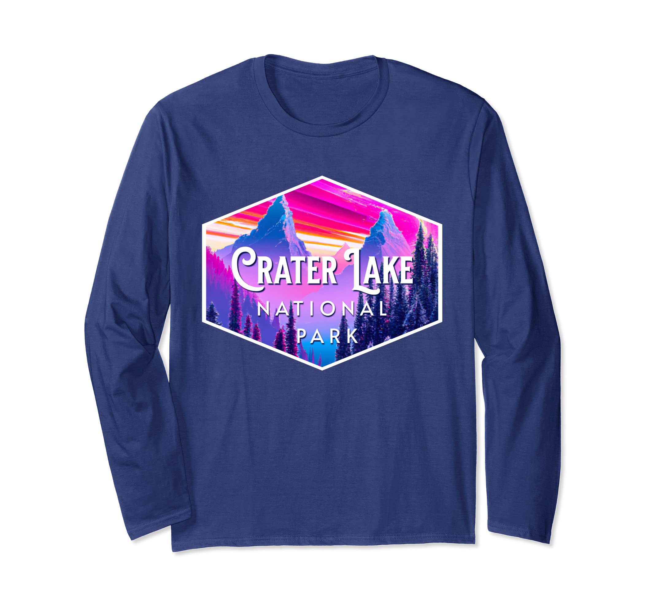 Crater Lake National Park Oregon Usa Hoodie - Novelty Apparel for Adults - T-Shirt, Sweatshirt, Hoodie