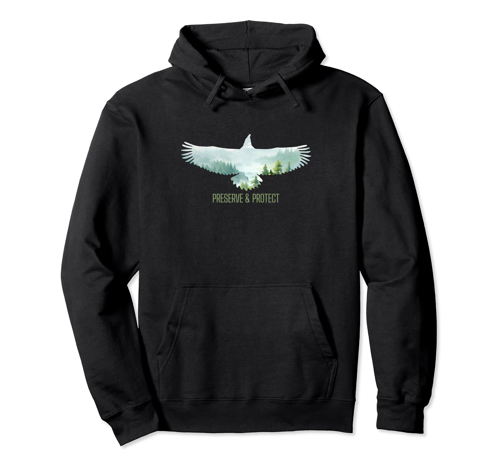 Preserve Protect National Park Hoodie - Casual Everyday Wear Men Women - T-Shirt, Sweatshirt, Hoodie