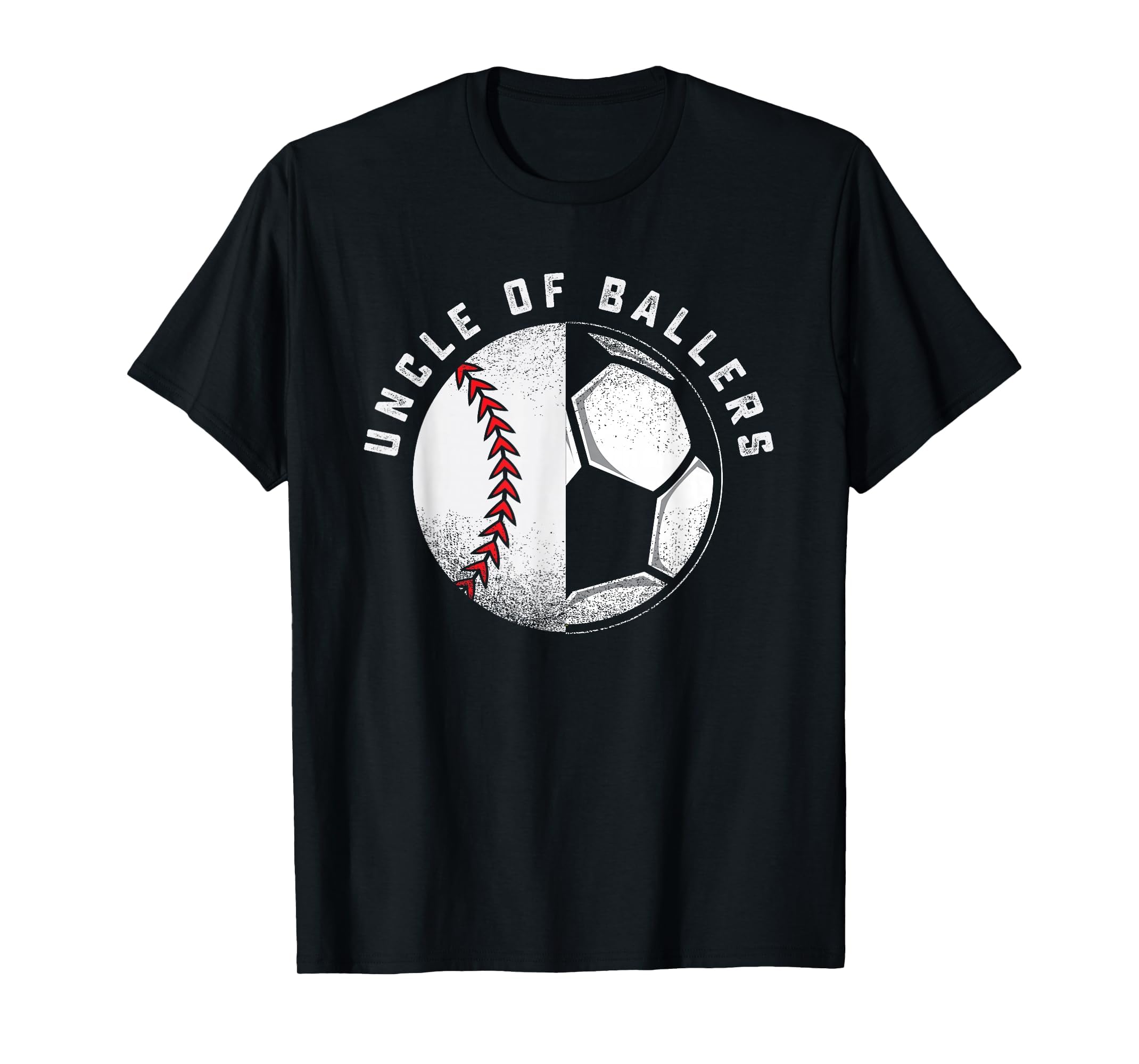 Uncle Ballers Nephew Baseball Niece T-Shirt - Graphic Print for Adults - T-Shirt, Sweatshirt, Hoodie
