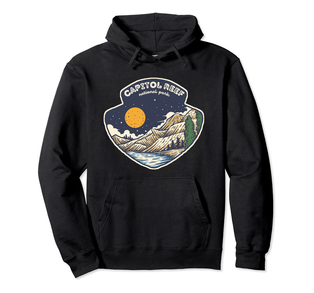 Capitol Reef Utah National Park Hoodie - Unique Graphic Men Women - T-Shirt, Sweatshirt, Hoodie