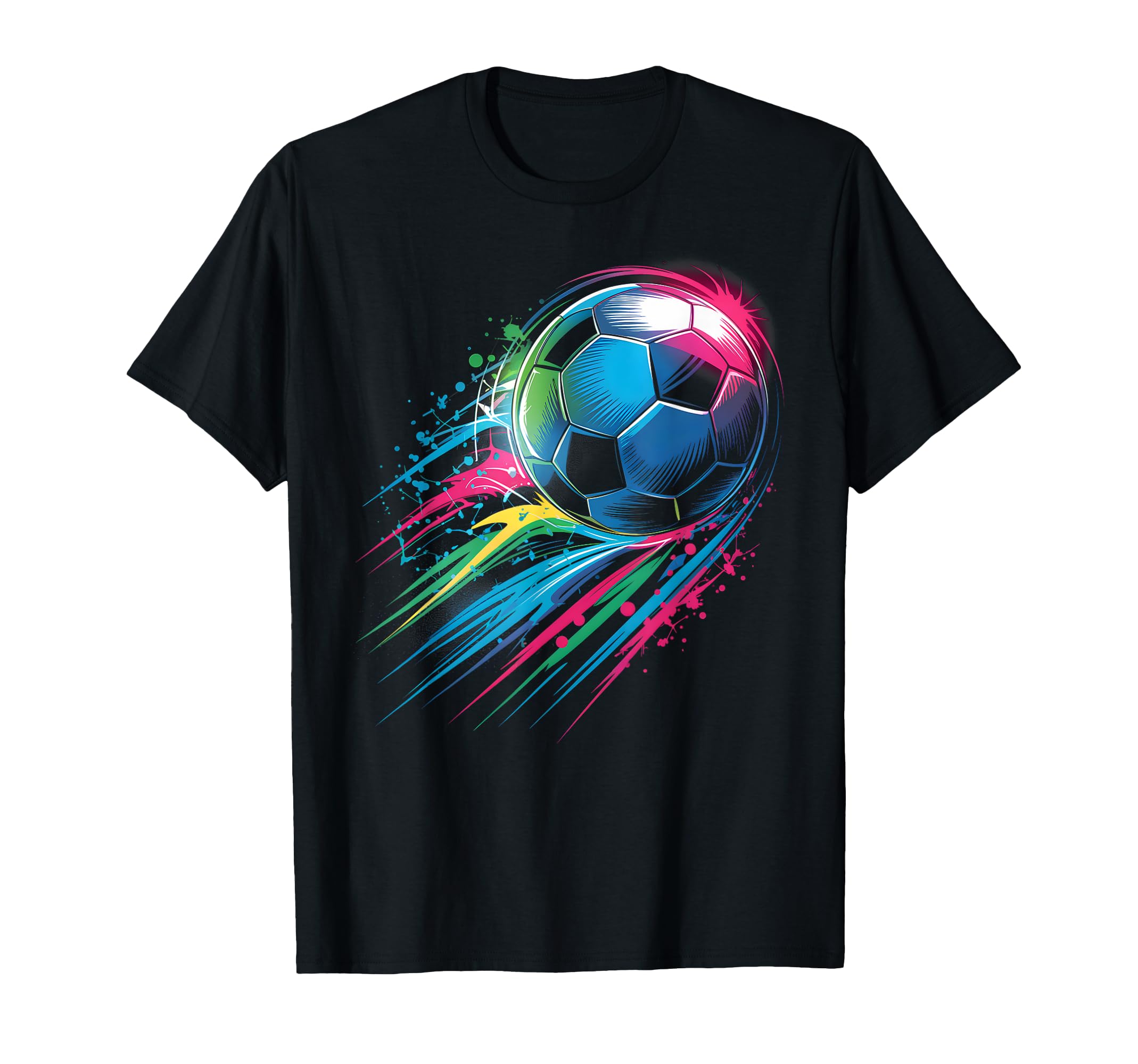 Tie Dye Soccer Ball Fans And Game T-Shirt - Streetwear Style for Adults - T-Shirt, Sweatshirt, Hoodie
