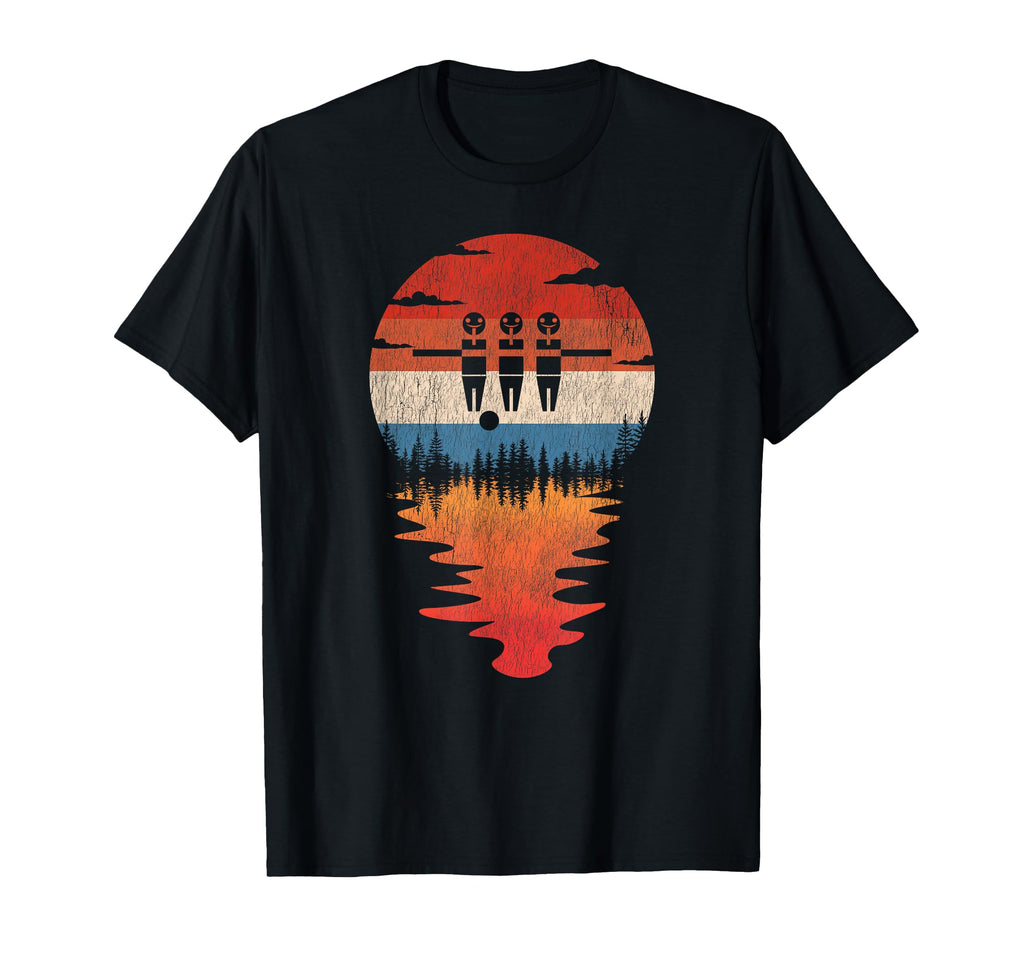 Foosball Table Soccer Sunset T-Shirt - Streetwear Style for Adults - T-Shirt, Sweatshirt, Hoodie