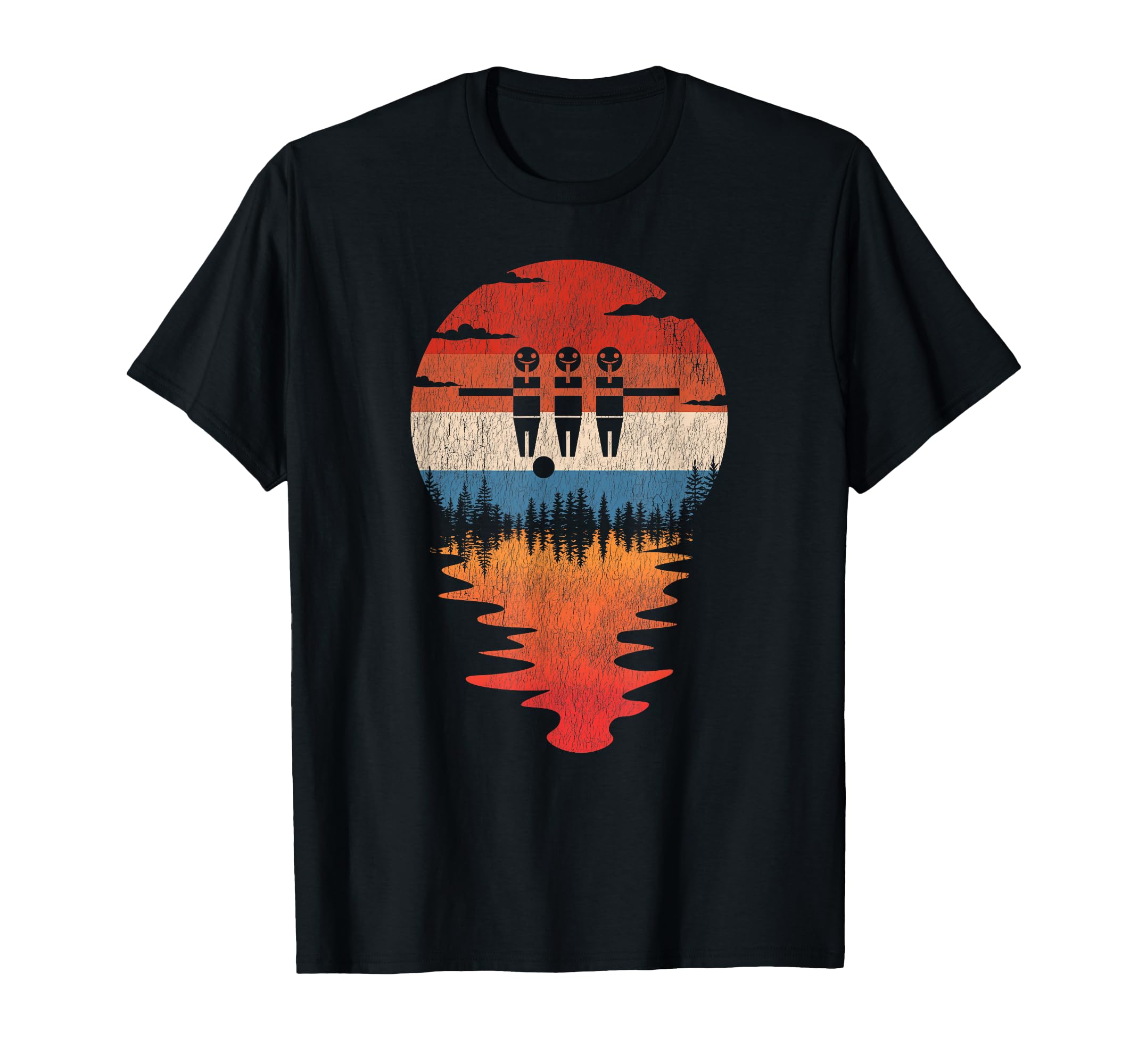 Foosball Table Soccer Sunset T-Shirt - Streetwear Style for Adults - T-Shirt, Sweatshirt, Hoodie