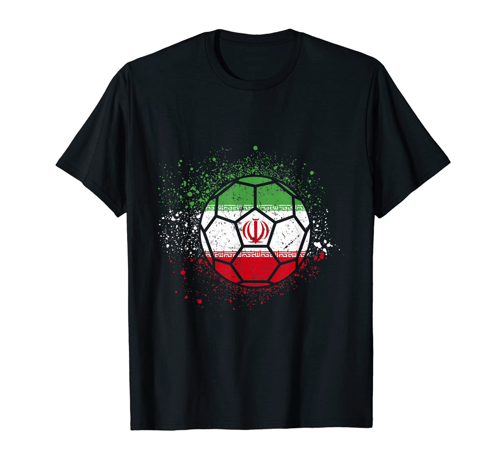 Iran Fans Iran Flag World Soccer T-Shirt - Fun Novelty Design Unisex - T-Shirt, Sweatshirt, Hoodie