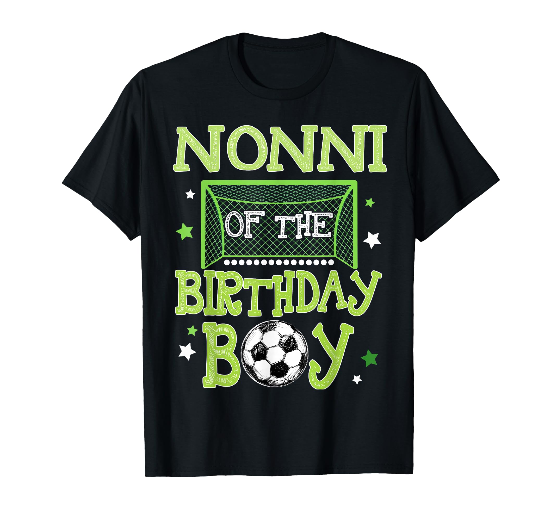 Nonni Birthday Soccer Family Matching T-Shirt - Aesthetic Graphic Unisex - T-Shirt, Sweatshirt, Hoodie