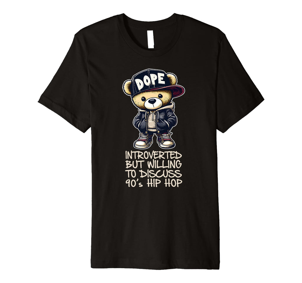 Introverted But Willing To Discuss T-Shirt - Aesthetic Graphic for Adults - T-Shirt, Sweatshirt, Hoodie