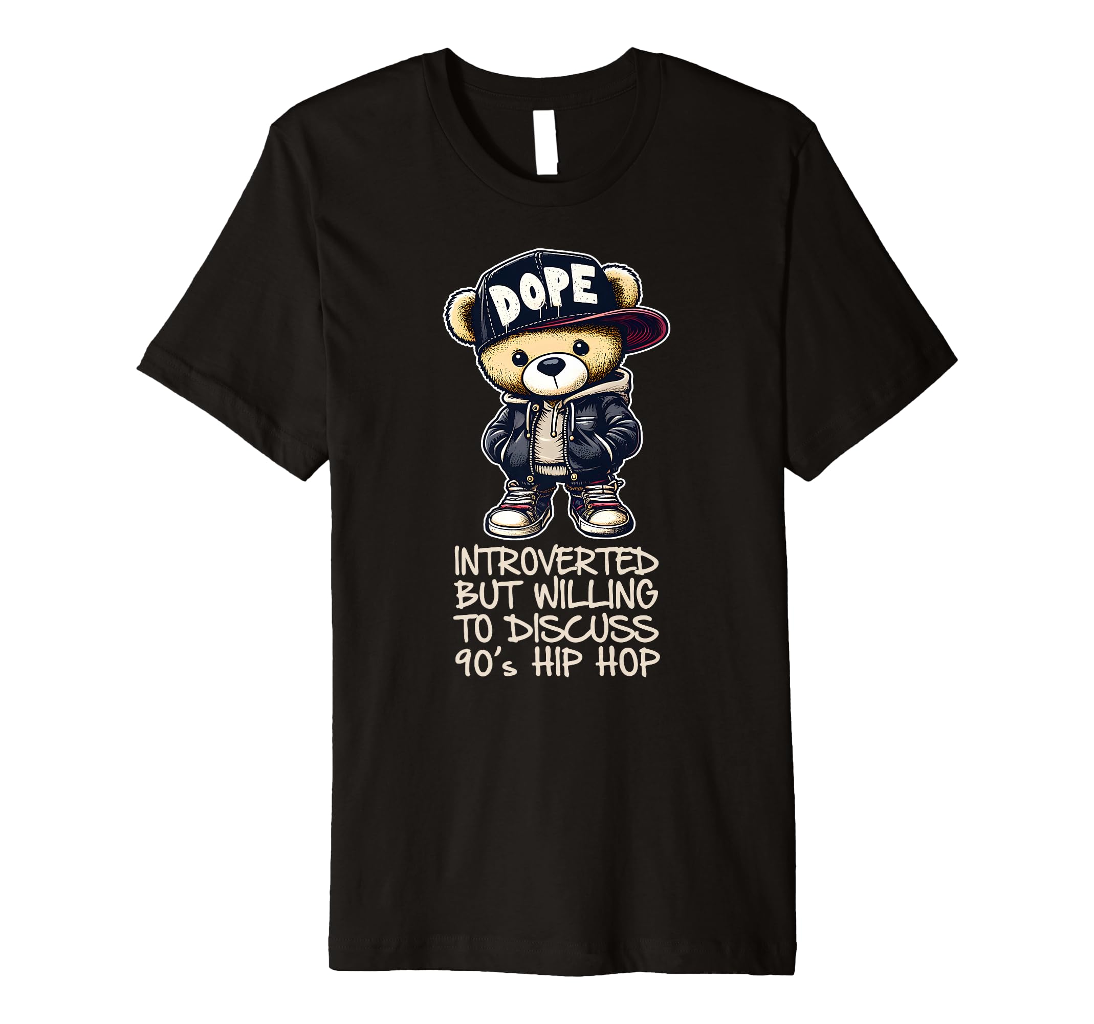 Introverted But Willing To Discuss T-Shirt - Aesthetic Graphic for Adults - T-Shirt, Sweatshirt, Hoodie