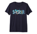 Soccer Preppy Soccer Game Day Mom Tri T-Shirt - Fun Novelty Design Unisex - T-Shirt, Sweatshirt, Hoodie