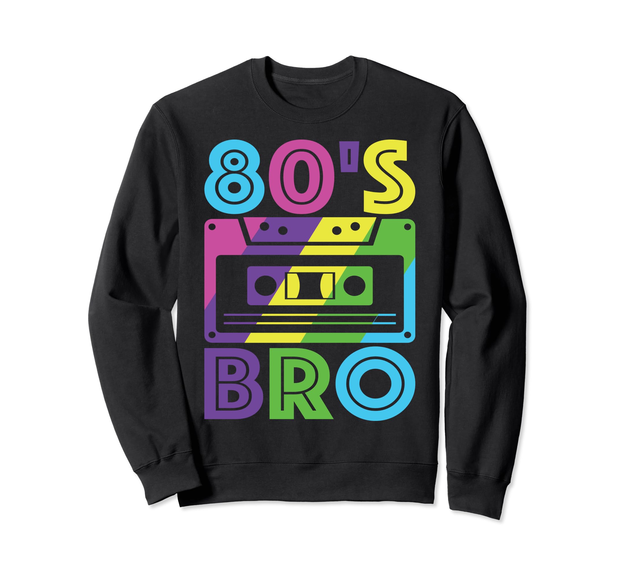 Oldschool Cassette Tape 80S Sweatshirt - Casual Everyday Wear for Adults - T-Shirt, Sweatshirt, Hoodie