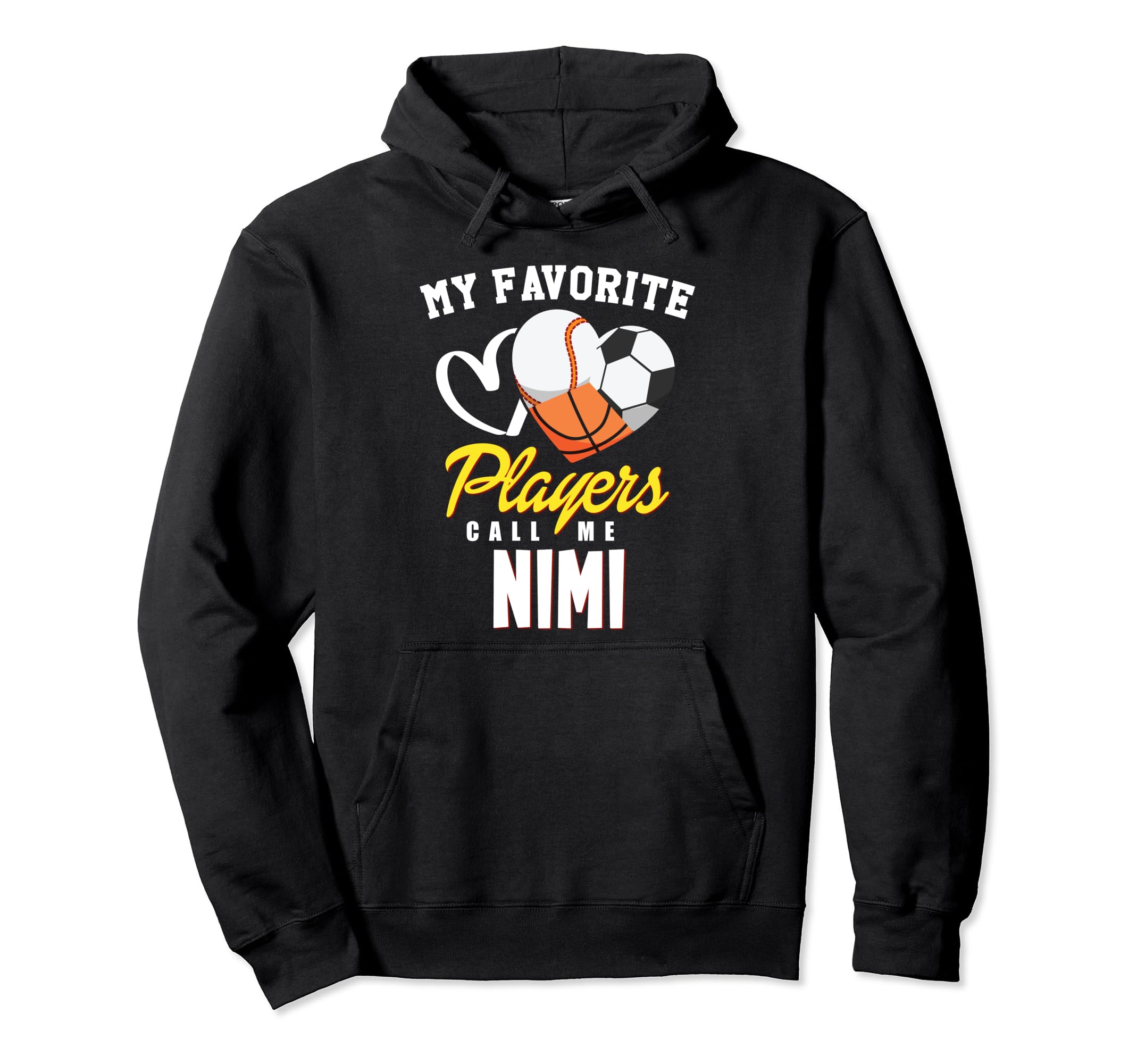 My Favorite Players Baseball Soccer Hoodie - Custom Art Print Unisex - T-Shirt, Sweatshirt, Hoodie