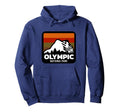 Olympic National Park Washington Family Hoodie - Novelty Apparel Unisex - T-Shirt, Sweatshirt, Hoodie