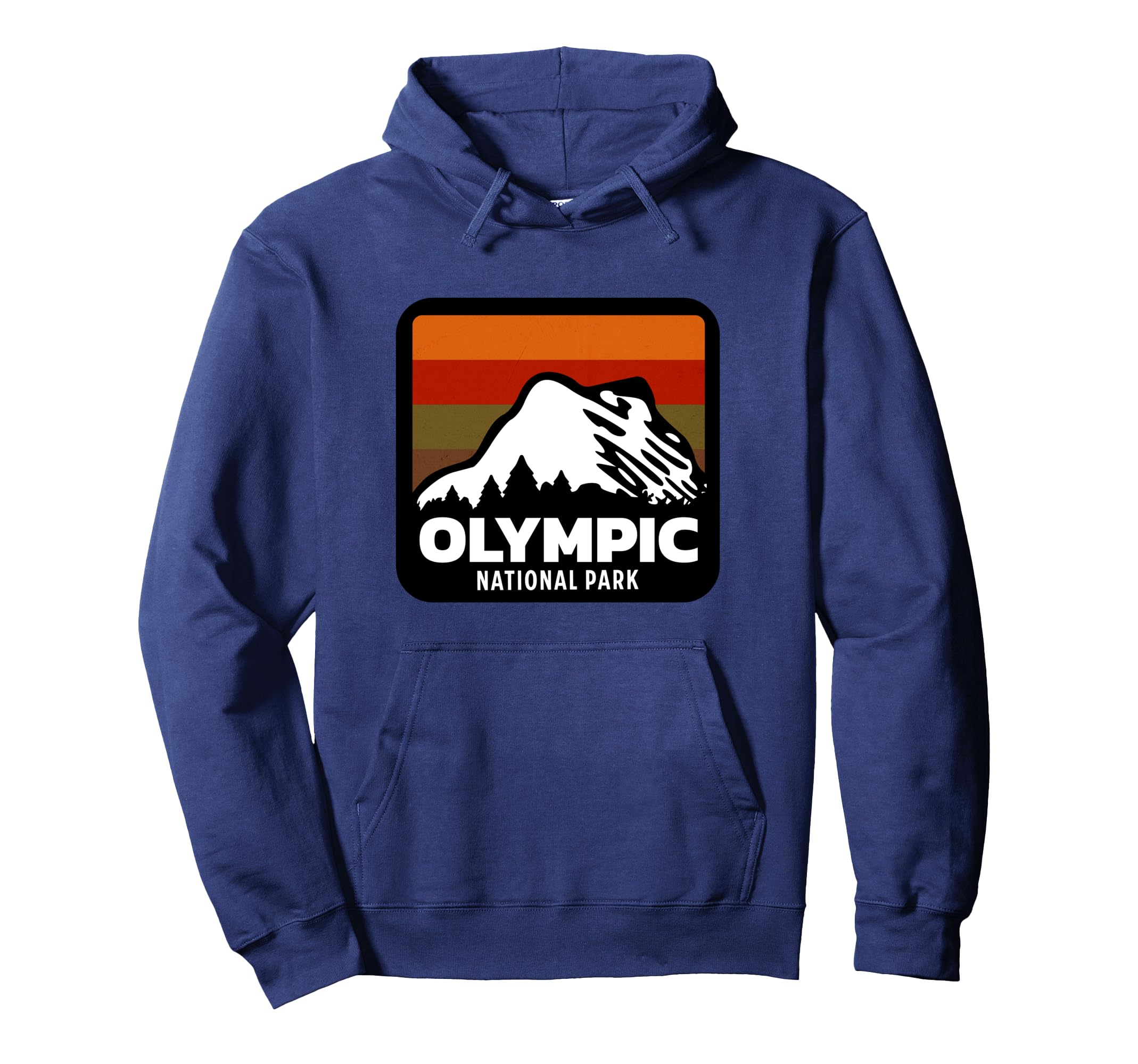 Olympic National Park Washington Family Hoodie - Novelty Apparel Unisex - T-Shirt, Sweatshirt, Hoodie