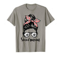Soccer Mom Messy Bun Lovers Mother T-Shirt - Aesthetic Graphic for Adults - T-Shirt, Sweatshirt, Hoodie