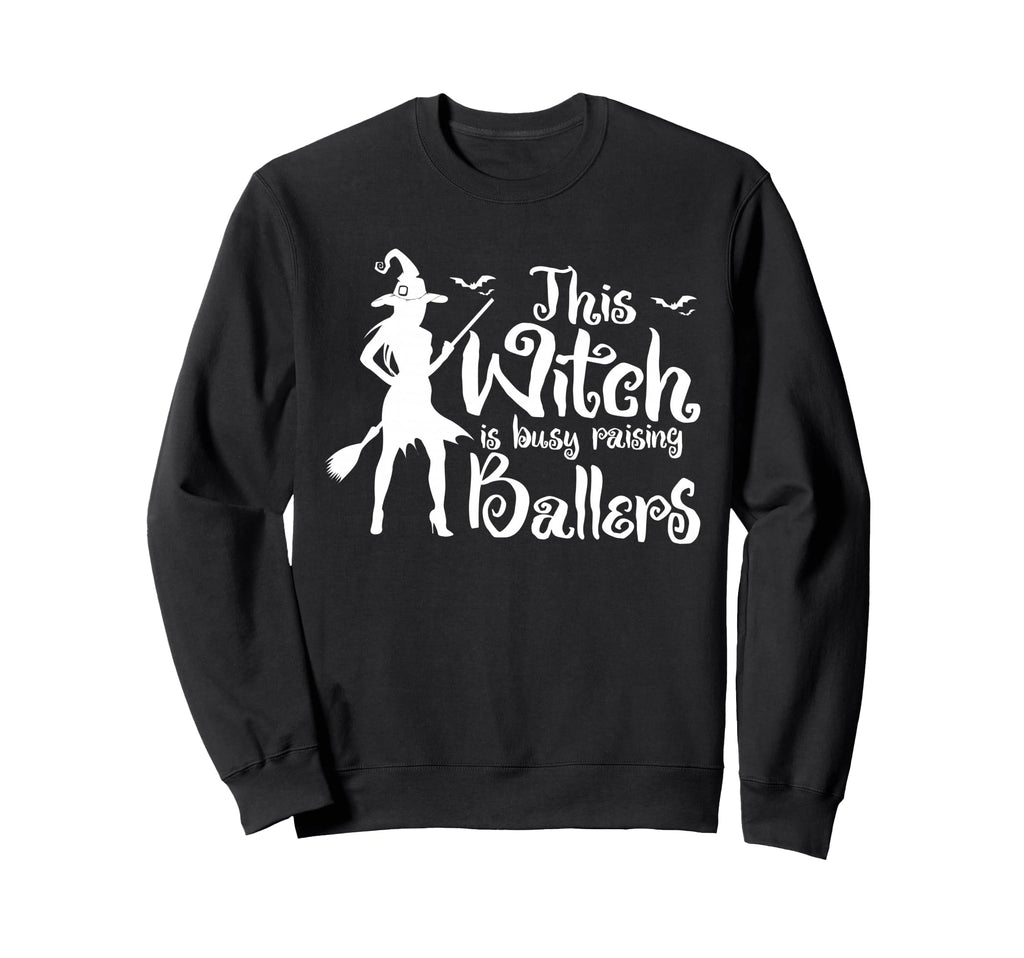 This Witch Is Busy Raising Sweatshirt - Casual Everyday Wear for Adults - T-Shirt, Sweatshirt, Hoodie