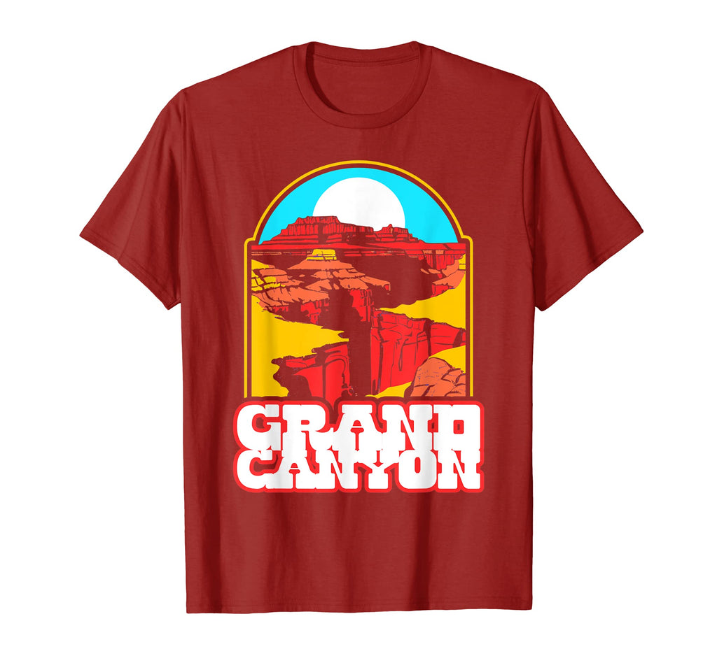 Grand Canyon National Park Eighties T-Shirt - Fun Novelty Design Men Women - T-Shirt, Sweatshirt, Hoodie